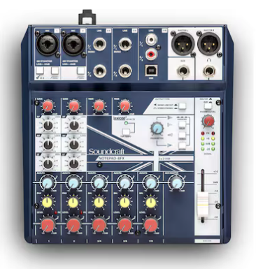 Soundcraft Notepad-8FX